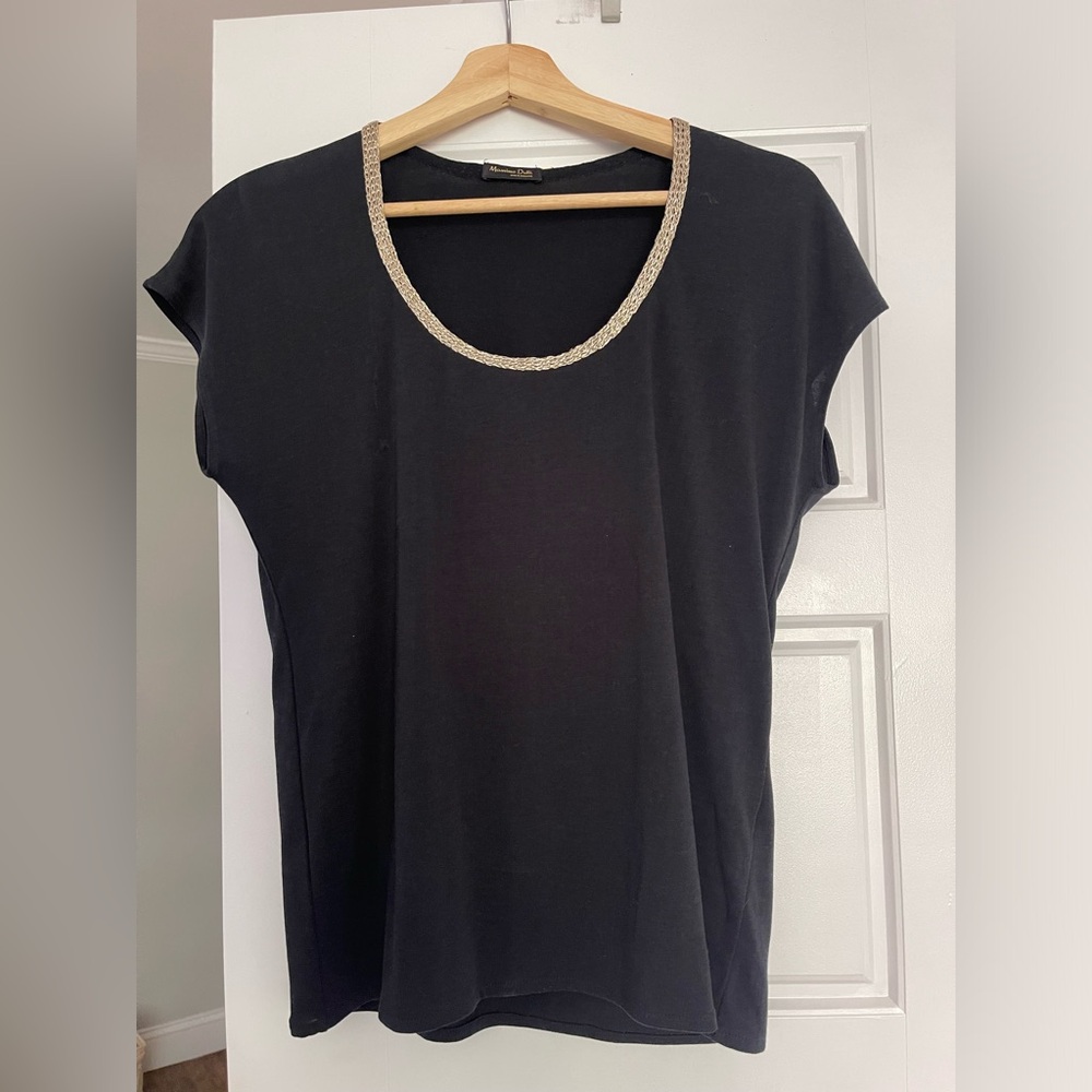 Women’s Massimo Dutti necklace top
